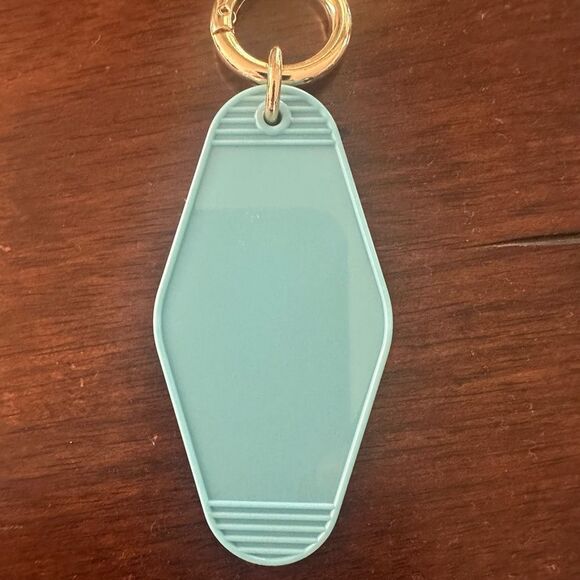 Anthropologie quote bag charm, keychain. - Picture 3 of 4